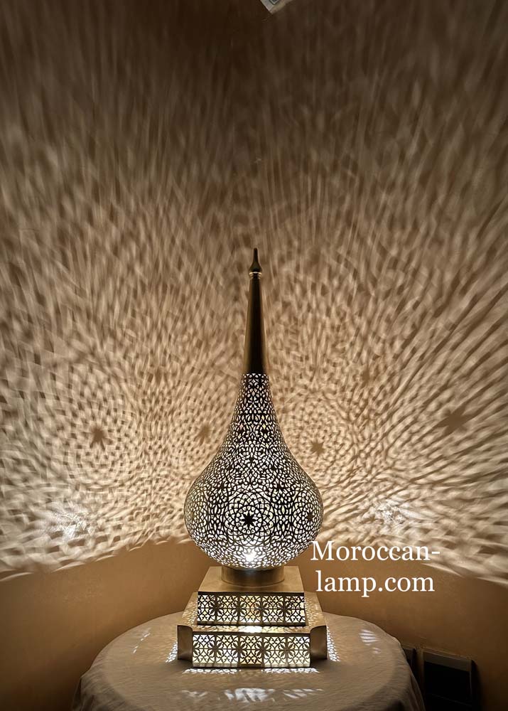 marocaines Lampes de Table - Ref.1191- Depuis